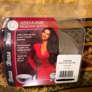 Silicone add a cup bra pads